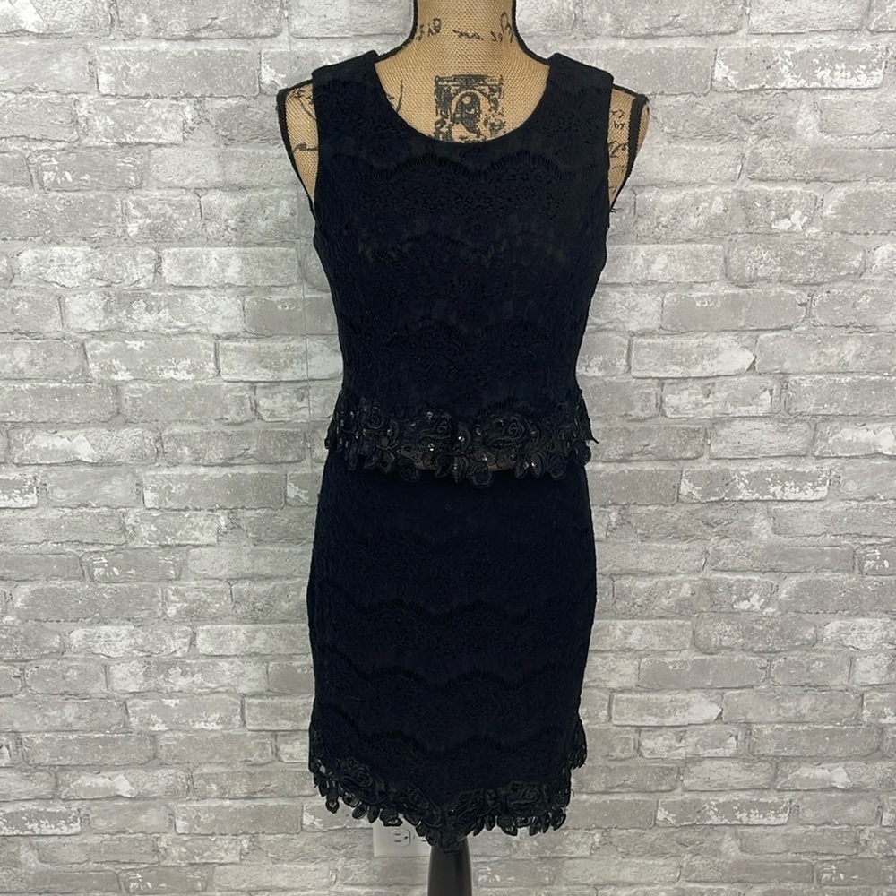 Maurices Lace Skirt Set With Embroidered Trim